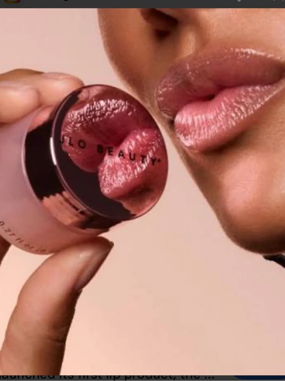 Jlo Beauty Beso Ultra Hydrating Lip Balm Mask Sweet Shine Vanilla NWT